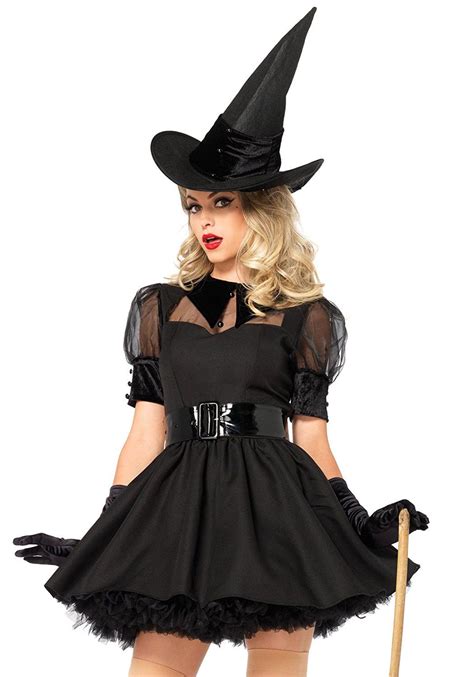 Bewitching Halloween witch tapping